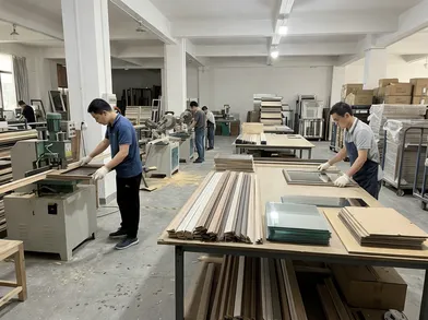 Frame molding and assembly workshop