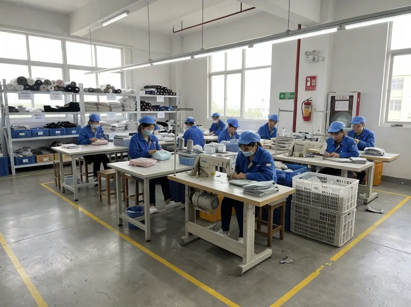 Livewellcraft factory floor showing safe, organized workplace conditions