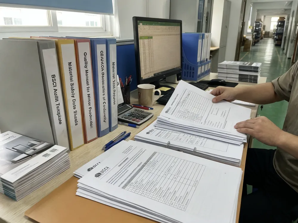 Pre-prepared certification documentation templates for quick turnaround