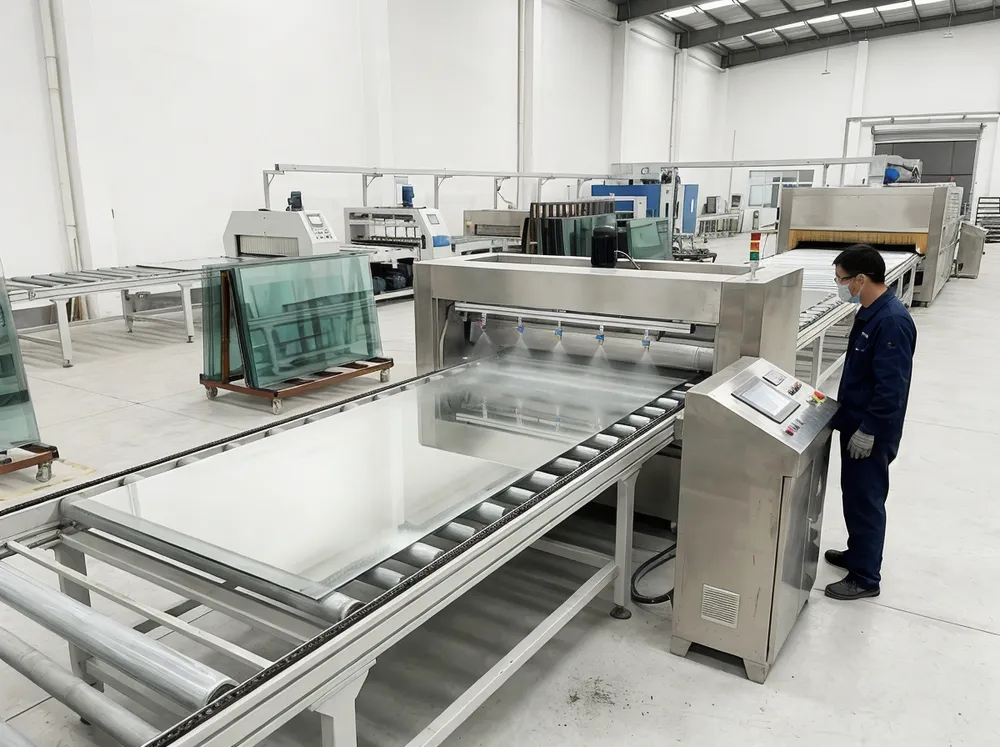 Copper-free silvering process in controlled factory environment