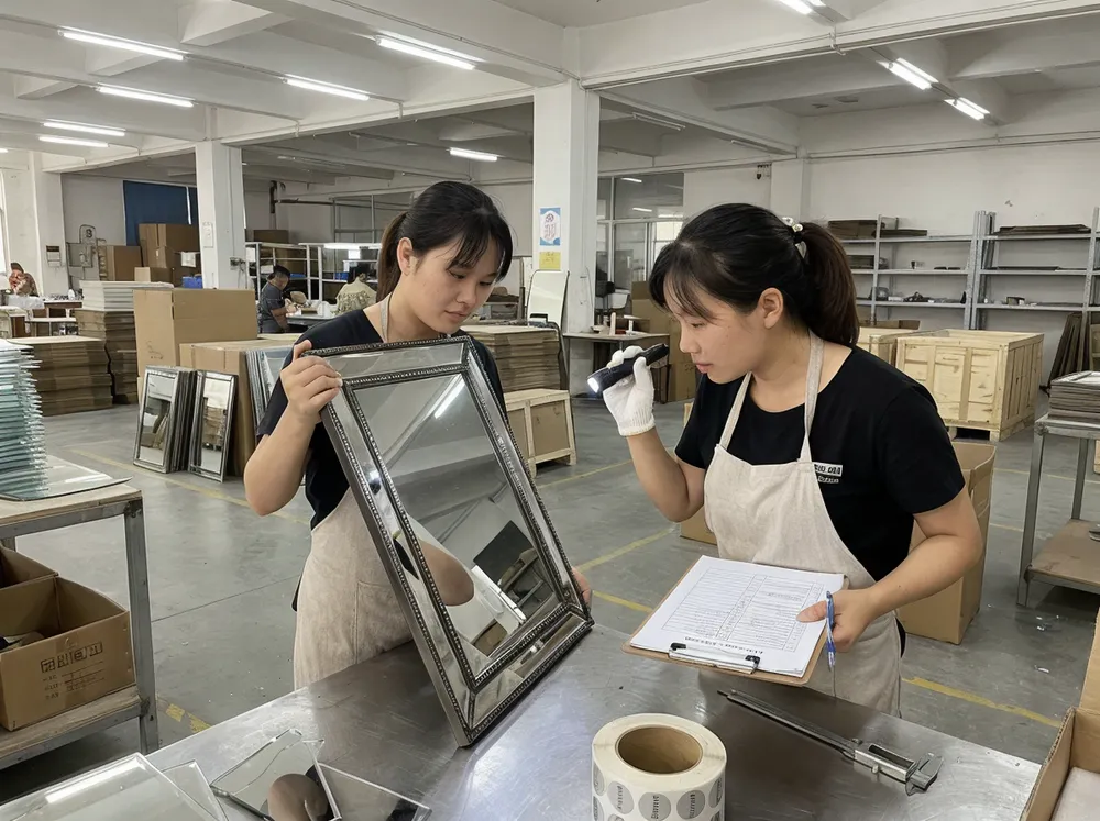 Quality control inspection process at Livewellcraft facility