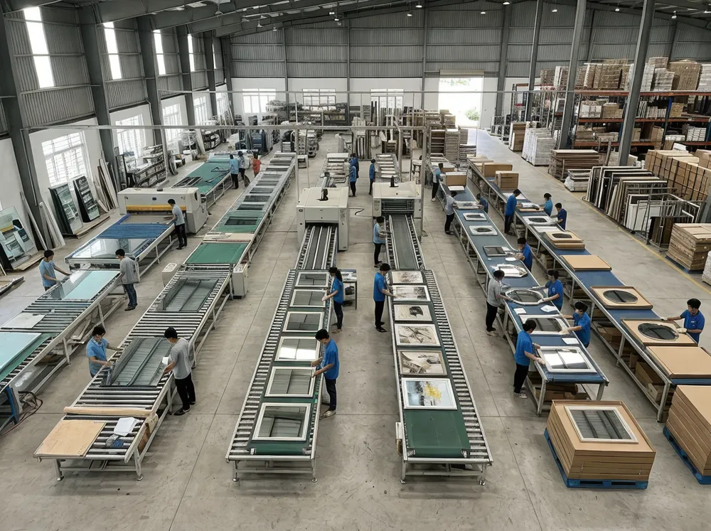 Livewellcraft 12,000 m² production facility in Dong Nai, Vietnam with 6 active production lines