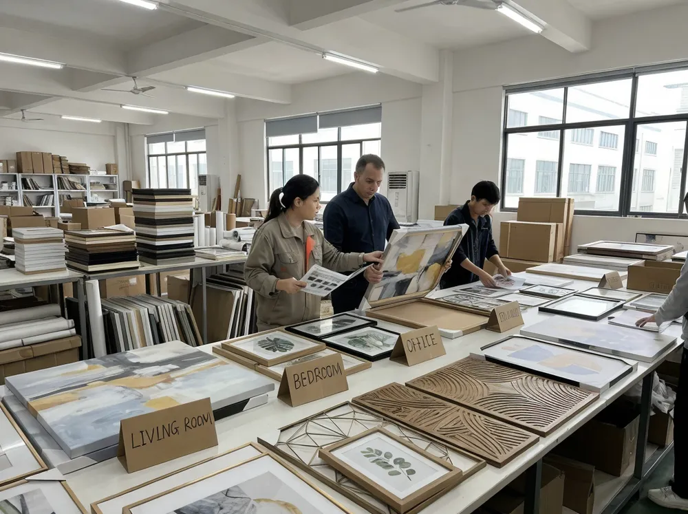 Distributors building wall decor catalogs